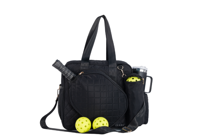 Pickleball bag with zipper pouch, hot small bag for pickleball,Womens pickleball bag,sling bag, padded paddle cover, light weight